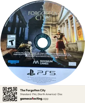 The Forgotten City PlayStation 5, PAL disc