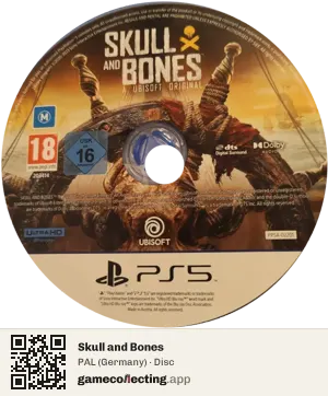 Skull and Bones PlayStation 5, PAL disc