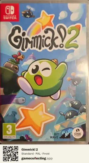 Gimmick! 2 Nintendo Switch, PAL box front