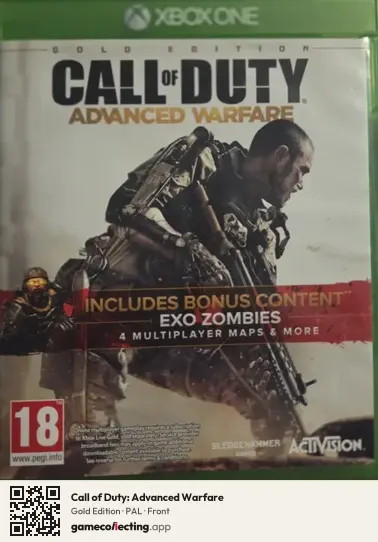 Call of Duty: Advanced Warfare Xbox One, PAL box front