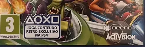 Crash Team Racing Nitro-Fueled, the PEGI square on its front