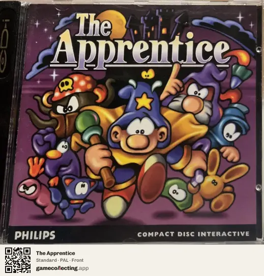 The Apprentice Philips CD-i, PAL box front