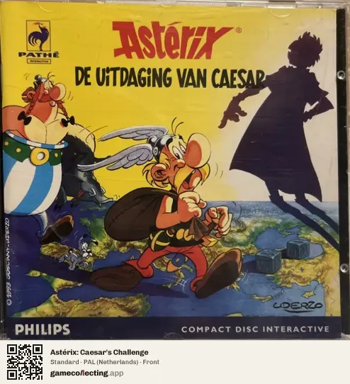Astérix: Caesar's Challenge Philips CD-i, Netherlands box front