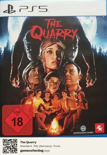 The Quarry PlayStation 5, Germany box front