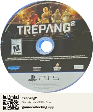 Trepang2 PlayStation 5, NTSC disc