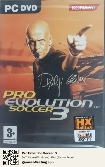 Pro Evolution Soccer 3 Computer, Italy box front