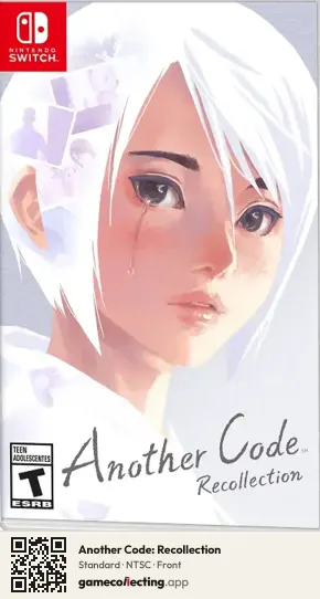 Another Code: Recollection Nintendo Switch, NTSC box front
