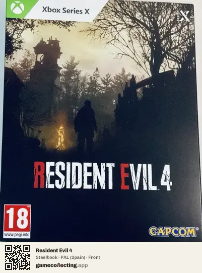 Resident Evil 4 Xbox Series X, Spain box front