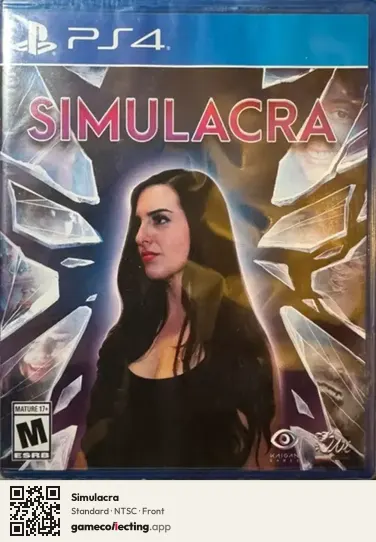 Simulacra PlayStation 4, NTSC box front