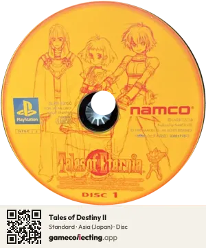 Tales of Destiny II PlayStation, Asia disc