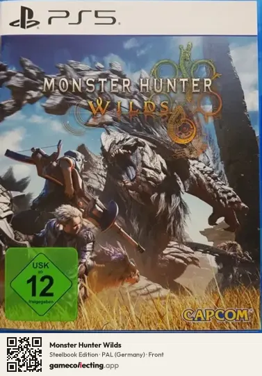 Monster Hunter Wilds PlayStation 5, Germany box front