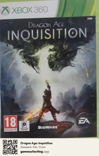 Dragon Age: Inquisition Xbox 360, PAL box front