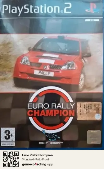 Euro Rally Champion PlayStation 2, PAL box front