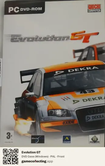 Evolution GT Computer, PAL box front