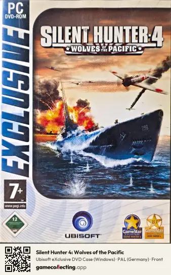 Silent Hunter 4: Wolves of the Pacific Computer, Germany box front