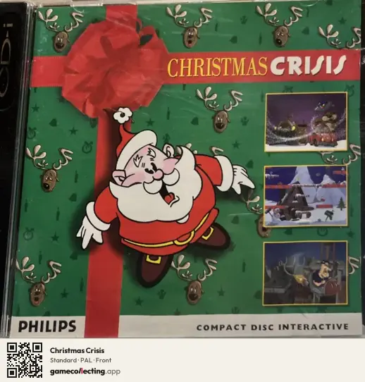 Christmas Crisis Philips CD-i, PAL box front