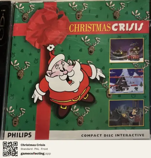 Christmas Crisis Philips CD-i, PAL box front