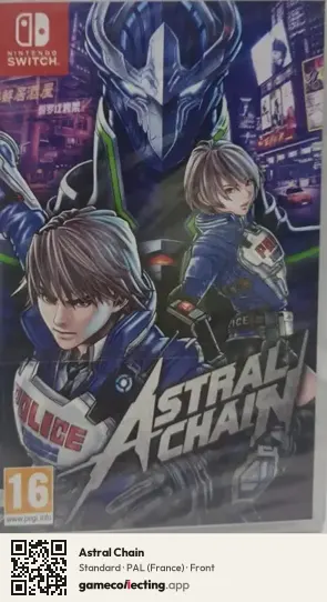 Astral Chain Nintendo Switch, France box front