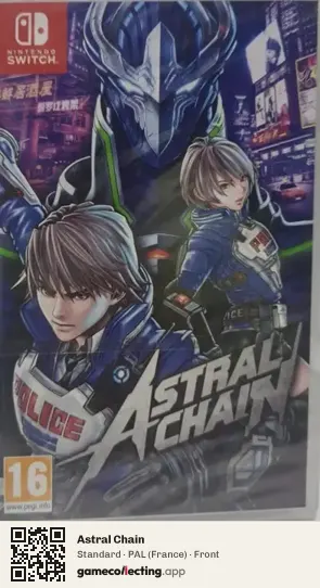 Astral Chain Nintendo Switch, France box front