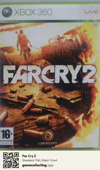 Far Cry 2 Xbox 360, Italy box front