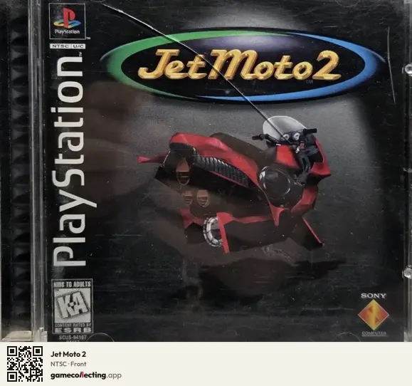 Jet Moto 2 PlayStation, NTSC box front