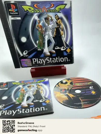 Bust a Groove PlayStation, Italy box front