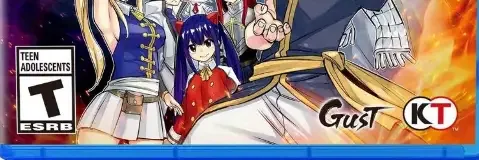 Fairy Tail 2, the ESRB box on its front