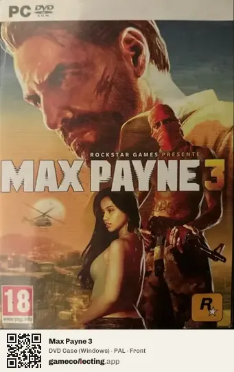 Max Payne 3 Computer, PAL box front