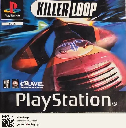 Killer Loop PlayStation, PAL box front