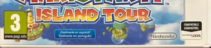 Mario Party: Island Tour, the PEGI square on its front