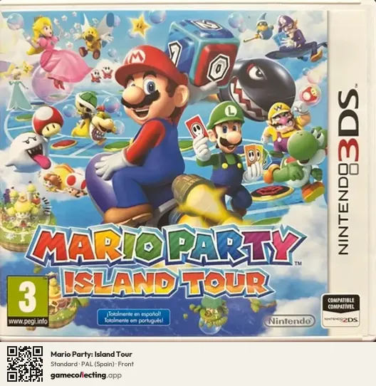 Mario Party: Island Tour Nintendo 3DS, Spain box front