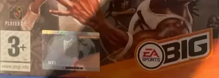 NFL Street 2, the PEGI square on its front