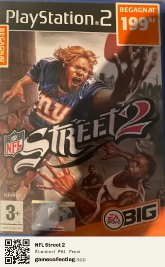 NFL Street 2 PlayStation 2, PAL box front