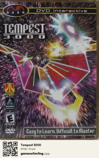Tempest 3000 Nuon, NTSC box front