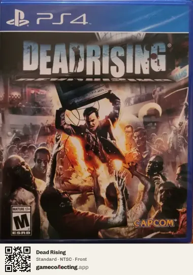 Dead Rising PlayStation 4, NTSC box front