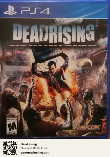 Dead Rising PlayStation 4, NTSC box front