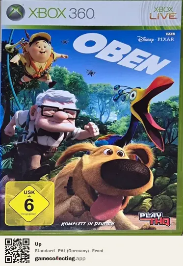 Up Xbox 360, Germany box front