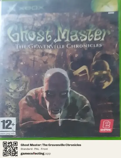 Ghost Master: The Gravenville Chronicles Xbox, PAL box front