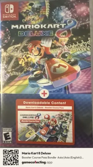 Mario Kart 8 Deluxe Nintendo Switch, Asia (English) box front