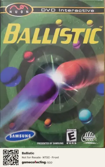 Ballistic Nuon, NTSC box front