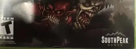 Monster Madness: Battle for Suburbia, the ESRB box on its front