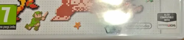 Ultimate NES Remix, the PEGI square on its front