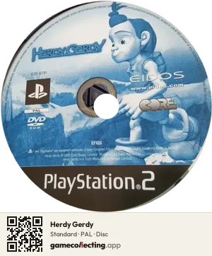 Herdy Gerdy PlayStation 2, PAL disc
