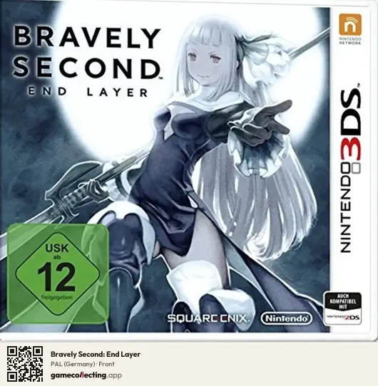 Bravely Second: End Layer Nintendo 3DS, Germany box front