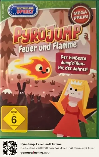 PyroJump: Feuer und Flamme Computer, Germany box front