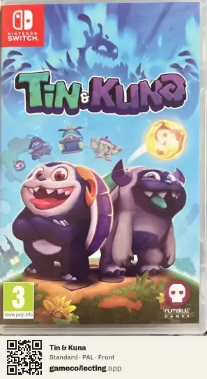 Tin & Kuna Nintendo Switch, PAL box front