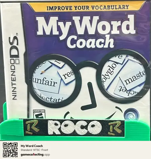 My Word Coach Nintendo DS, NTSC box front
