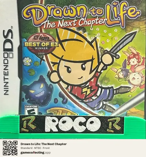Drawn to Life: The Next Chapter Nintendo DS, NTSC box front