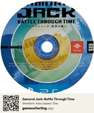 Samurai Jack: Battle Through Time PlayStation 4, Asia disc