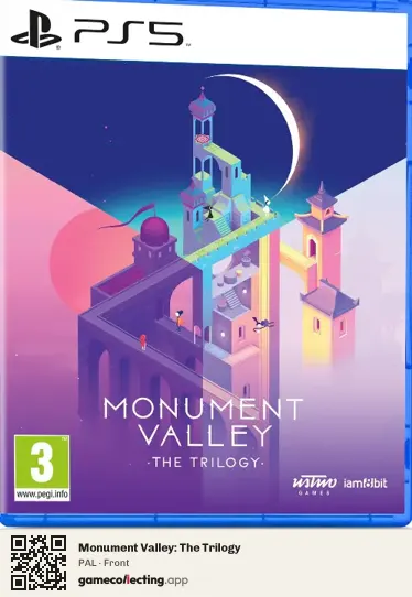 Monument Valley: The Trilogy PlayStation 5, PAL box front